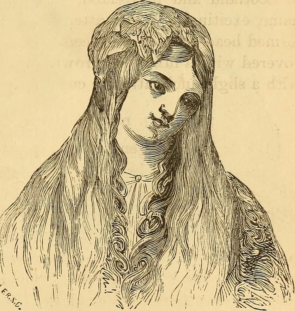 An illustration from New physiognomy, 1867, leaf 282