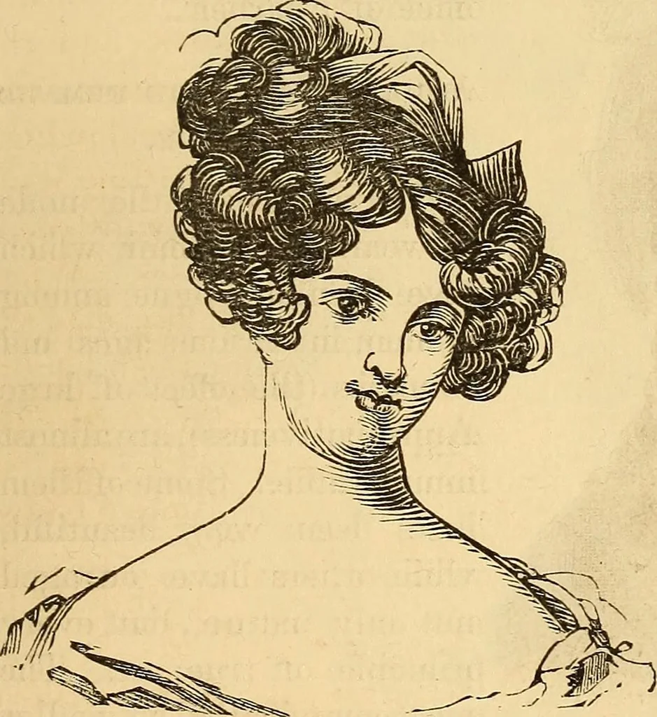 An illustration from New physiognomy, 1867, leaf 284