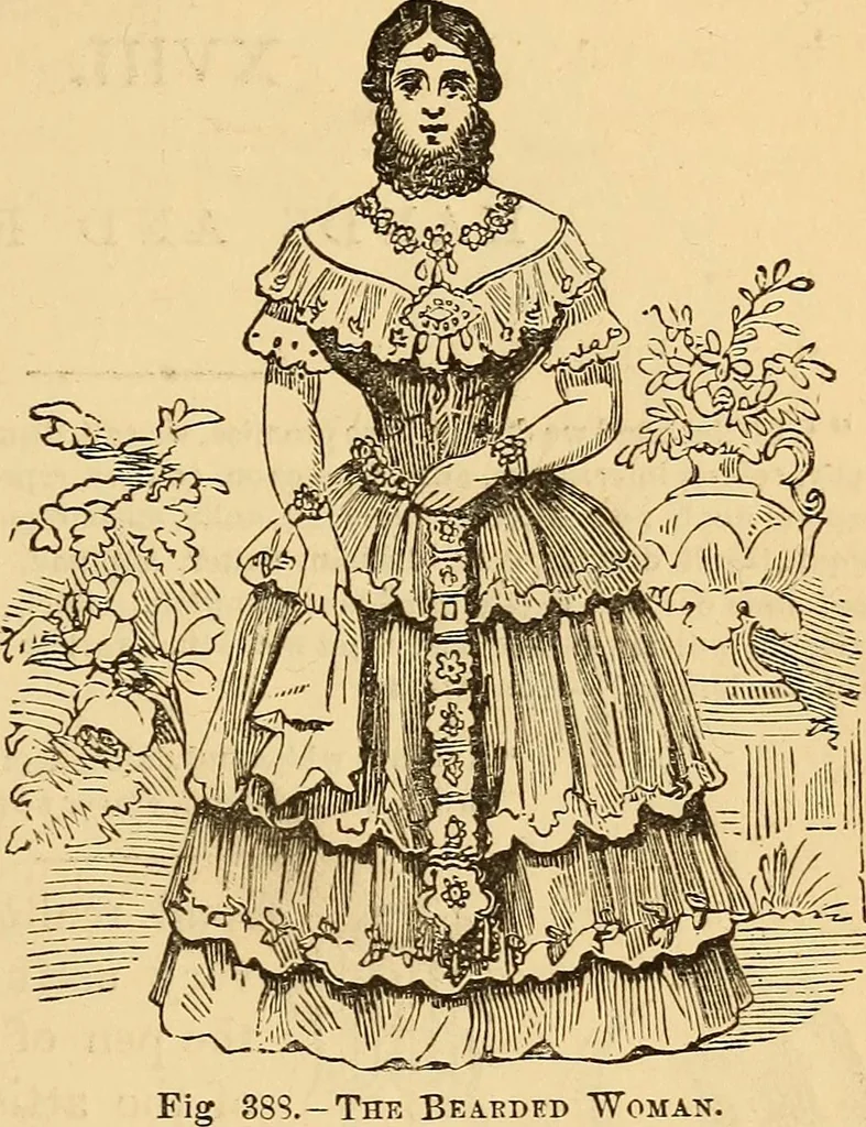 An illustration from New physiognomy, 1867, leaf 300