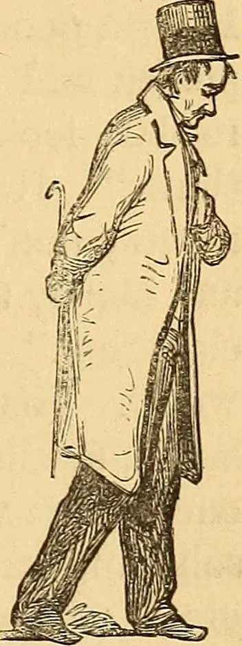 An illustration from New physiognomy, 1867, leaf 324