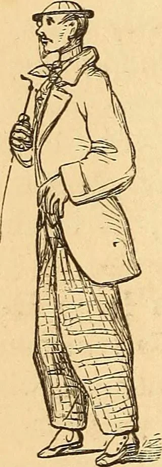 An illustration from New physiognomy, 1867, leaf 325
