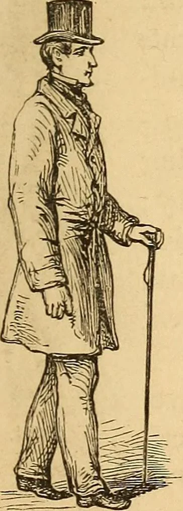 An illustration from New physiognomy, 1867, leaf 326