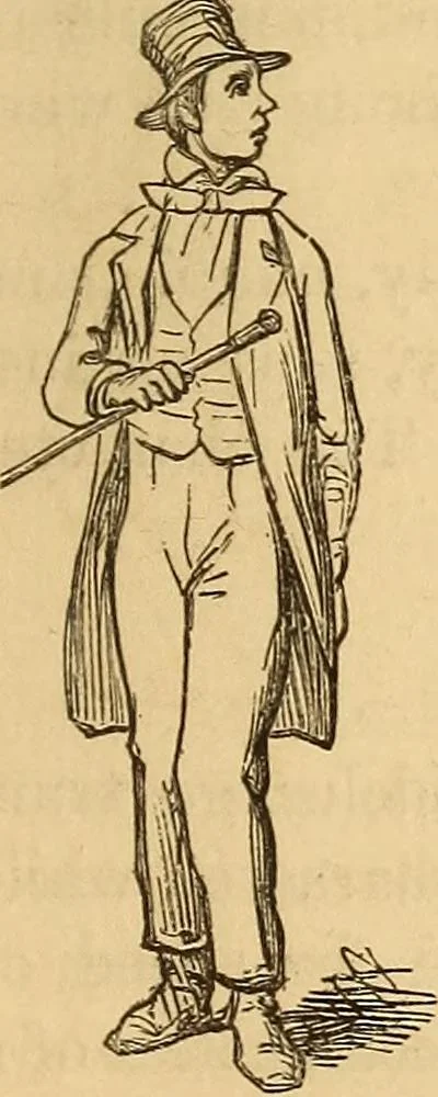 An illustration from New physiognomy, 1867, leaf 328