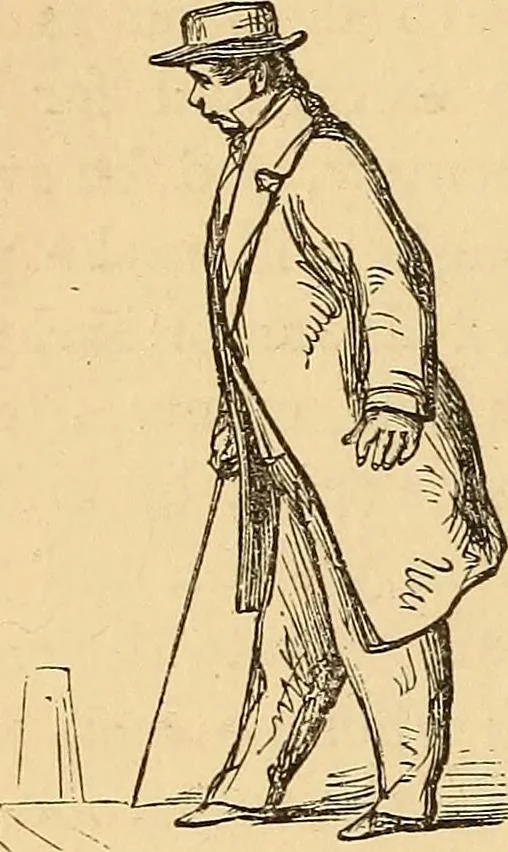An illustration from New physiognomy, 1867, leaf 329