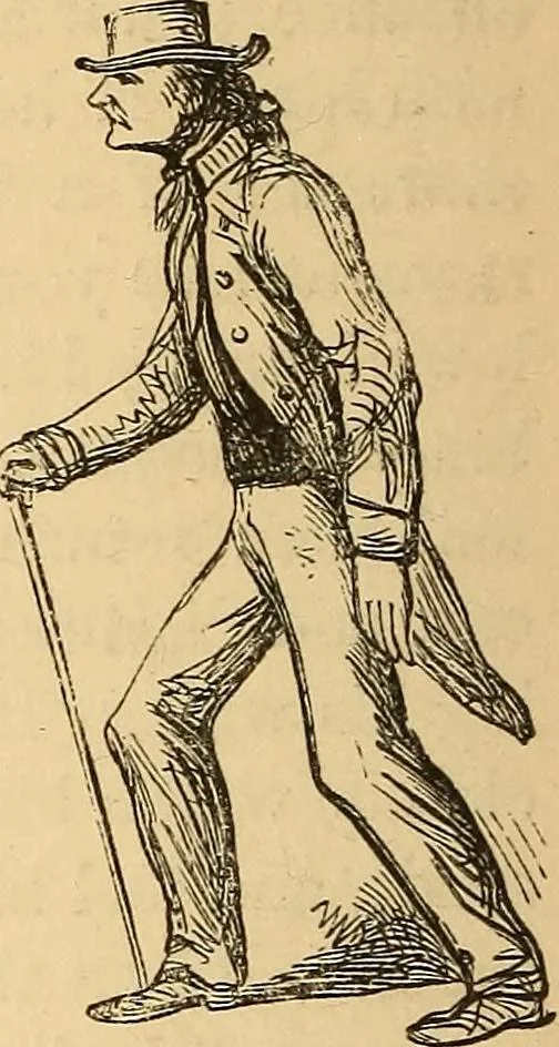 An illustration from New physiognomy, 1867, leaf 329