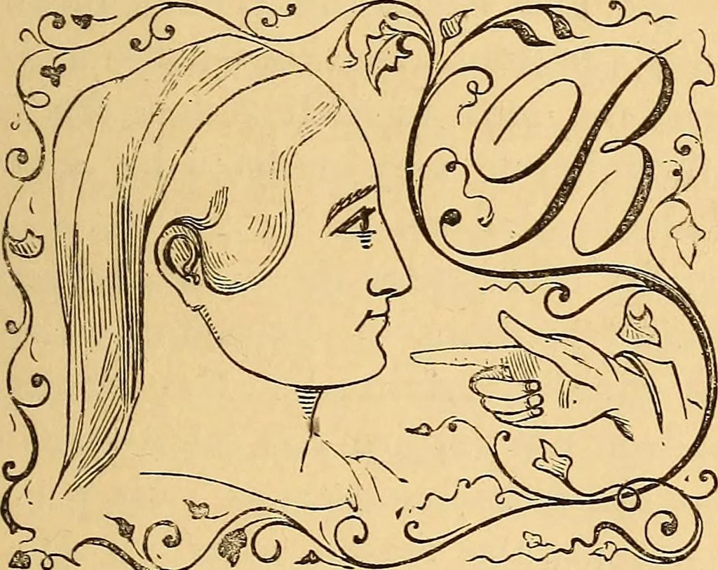 An illustration from New physiognomy, 1867, leaf 34