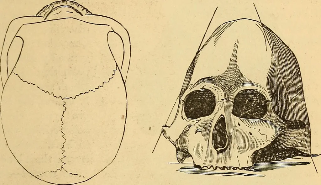 An illustration from New physiognomy, 1867, leaf 392