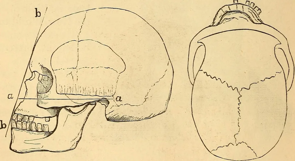 An illustration from New physiognomy, 1867, leaf 397