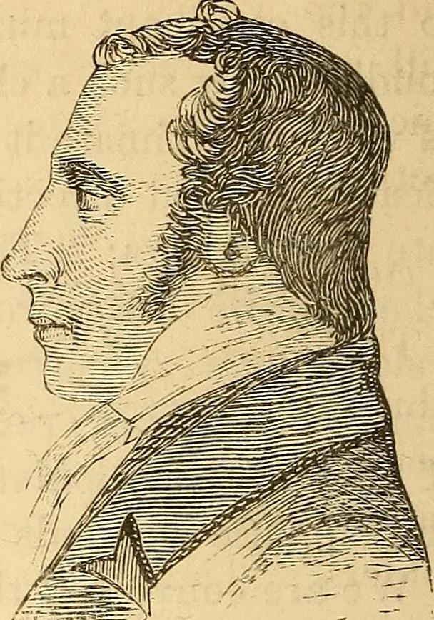 An illustration from New physiognomy, 1867, leaf 421