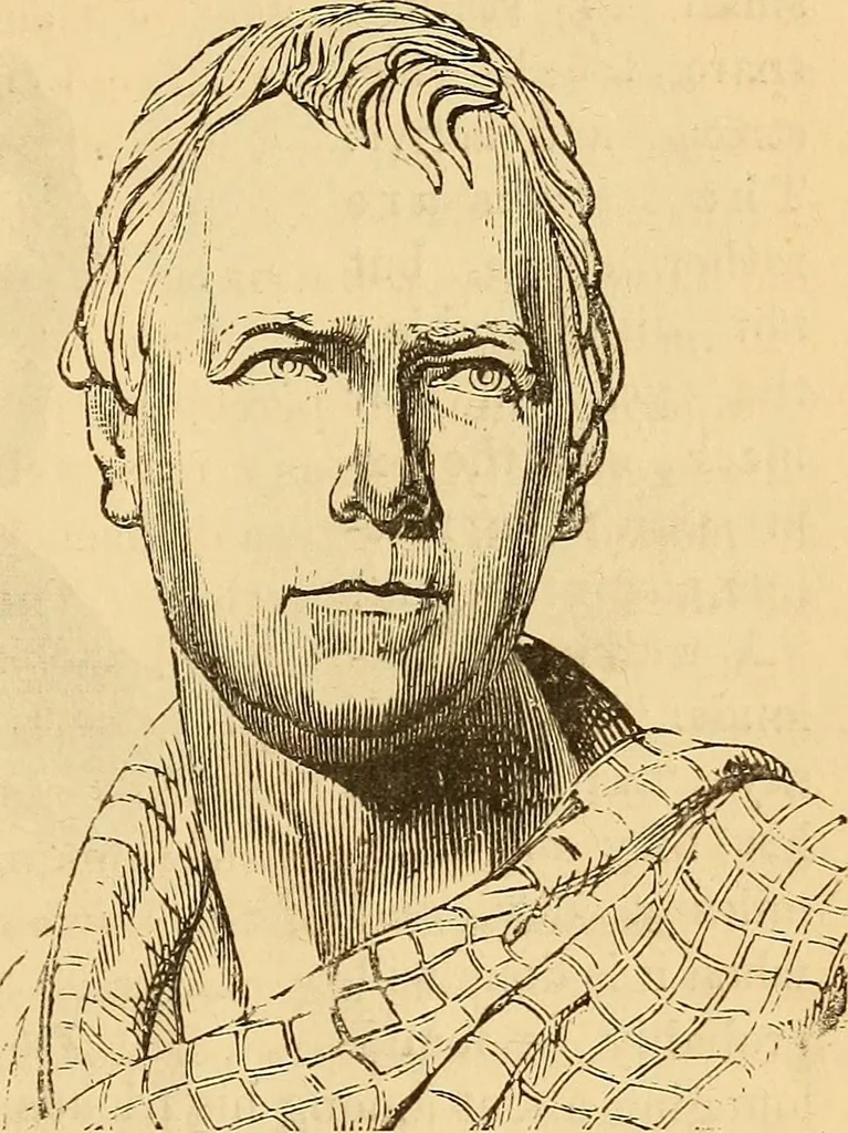 An illustration from New physiognomy, 1867, leaf 422