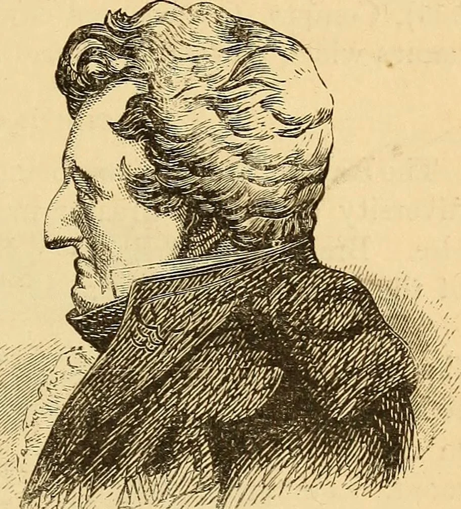 An illustration from New physiognomy, 1867, leaf 430