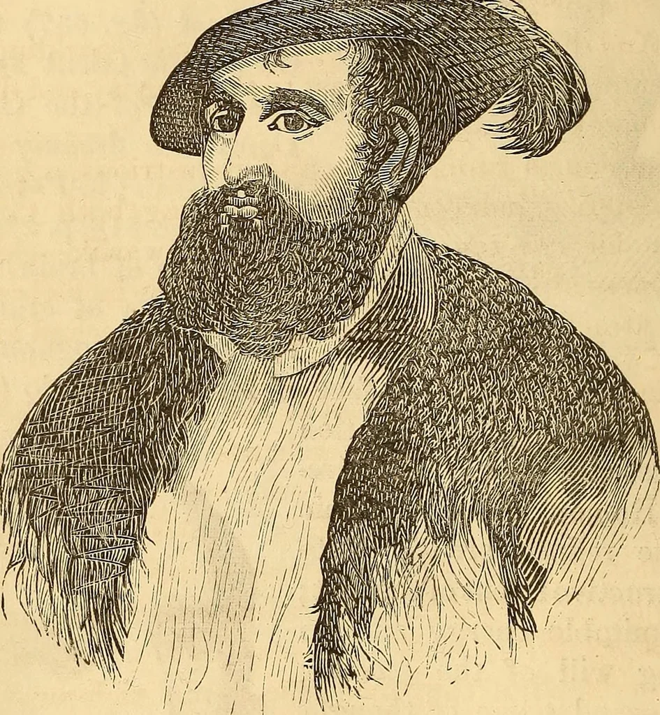 An illustration from New physiognomy, 1867, leaf 435