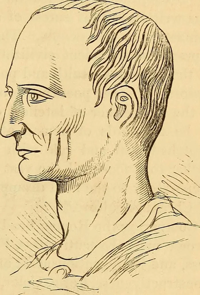 An illustration from New physiognomy, 1867, leaf 448