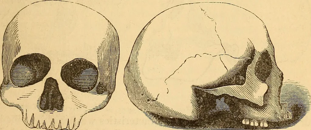 An illustration from New physiognomy, 1867, leaf 462