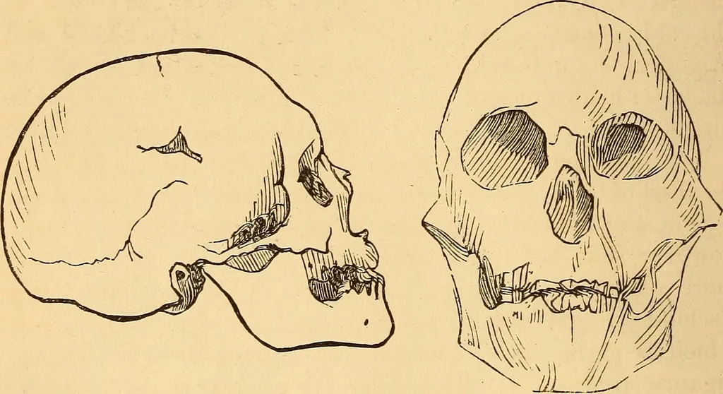 An illustration from New physiognomy, 1867, leaf 463