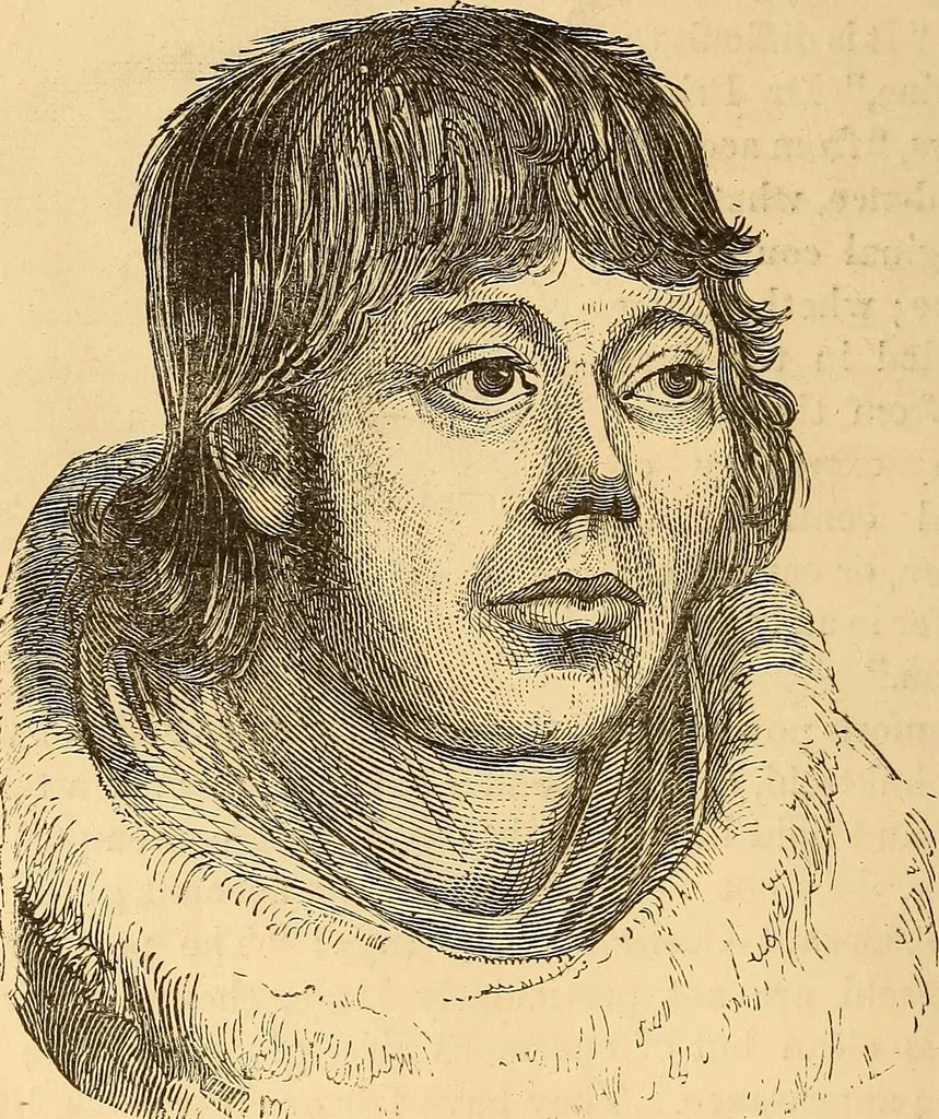 An illustration from New physiognomy, 1867, leaf 465