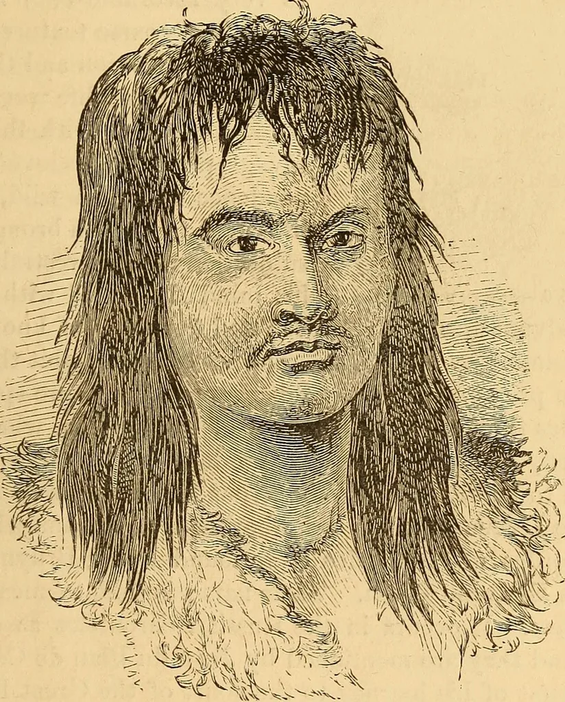 An illustration from New physiognomy, 1867, leaf 466