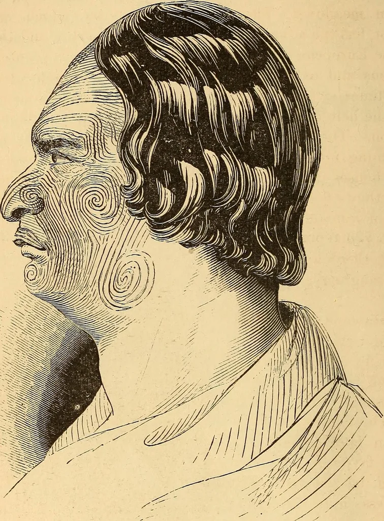 An illustration from New physiognomy, 1867, leaf 481