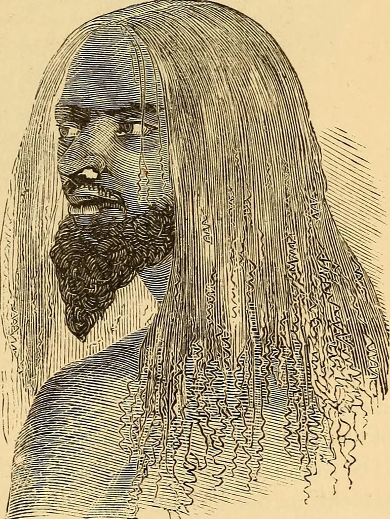 An illustration from New physiognomy, 1867, leaf 482