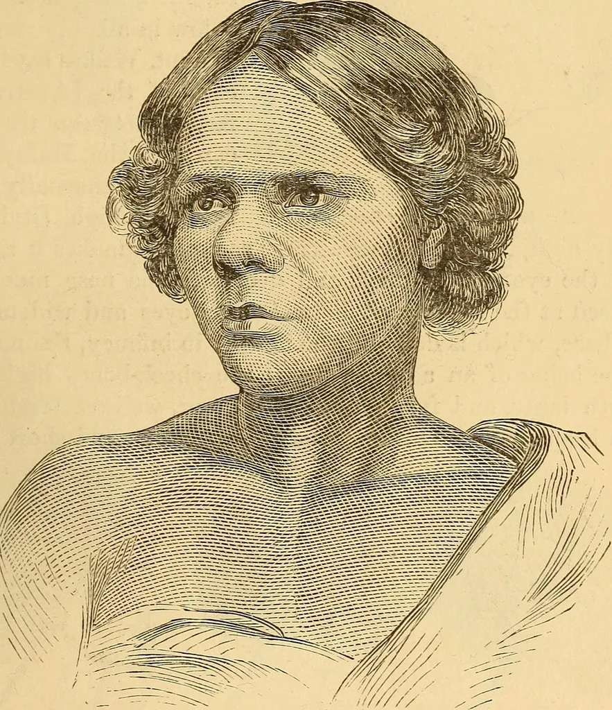 An illustration from New physiognomy, 1867, leaf 484