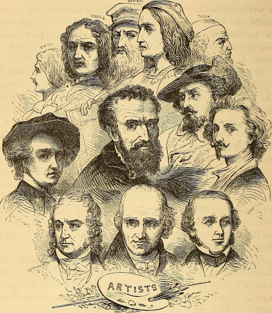 An illustration from New physiognomy, 1867, leaf 539