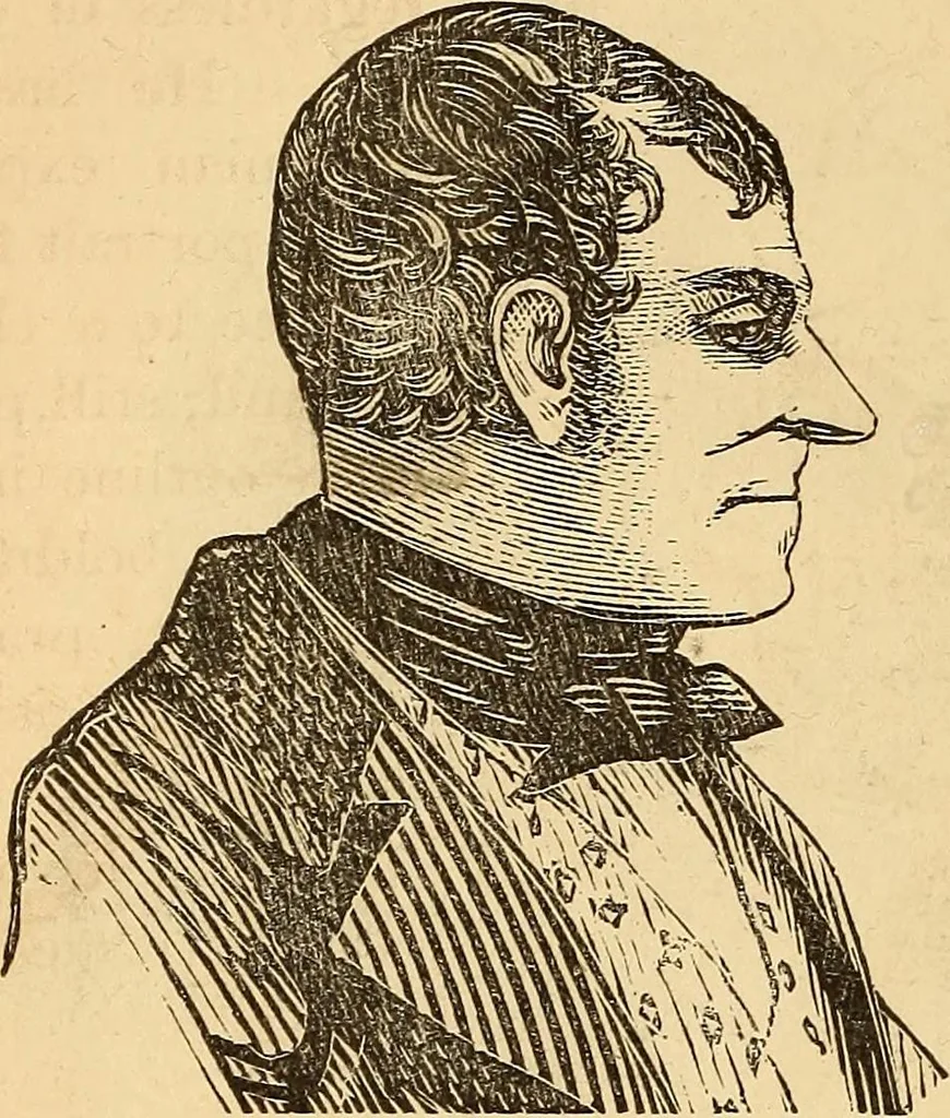 An illustration from New physiognomy, 1867, leaf 551