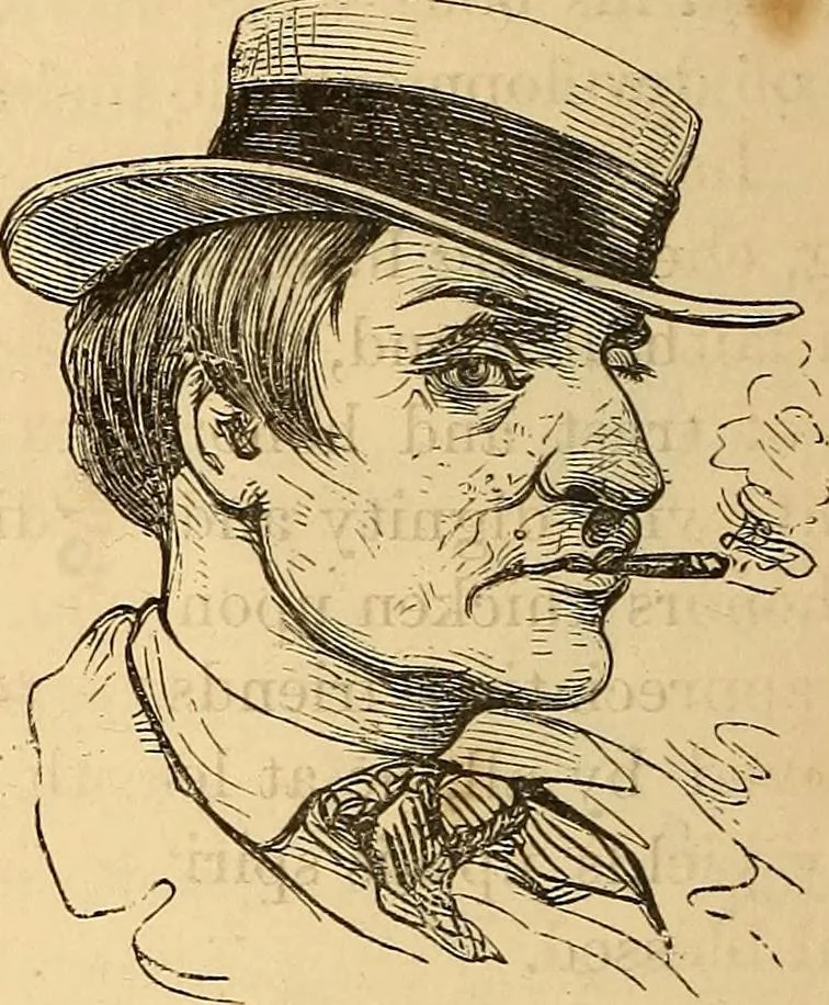 An illustration from New physiognomy, 1867, leaf 561