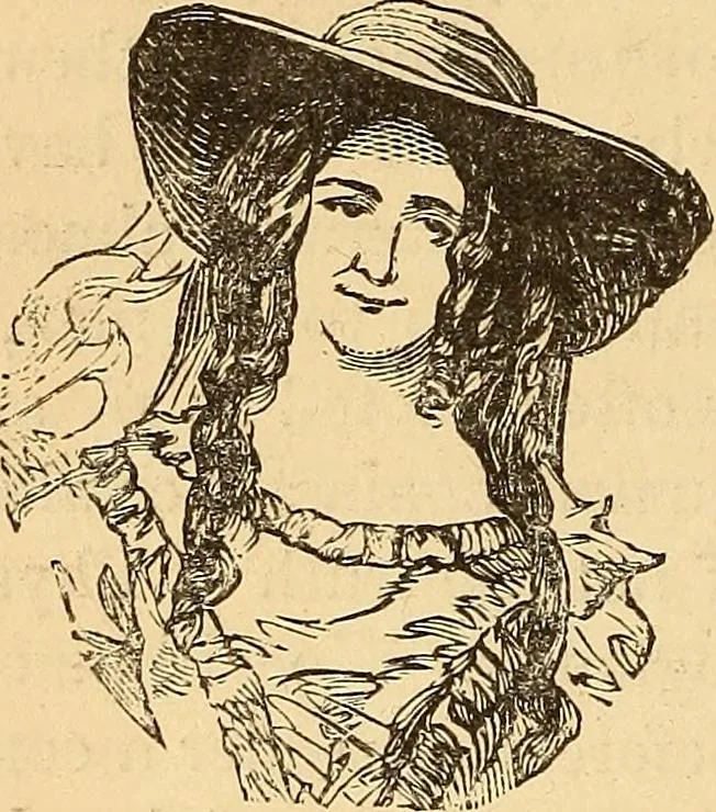 An illustration from New physiognomy, 1867, leaf 585