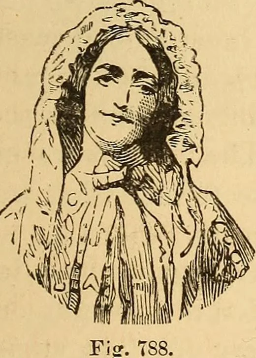 An illustration from New physiognomy, 1867, leaf 588
