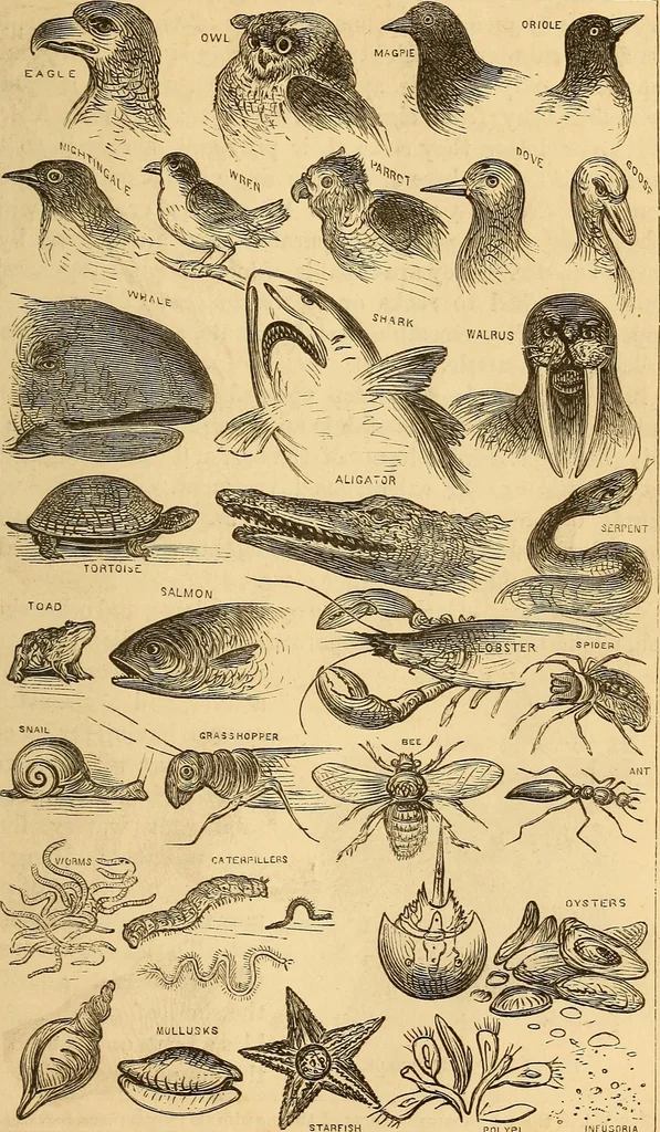 An illustration from New physiognomy, 1867, leaf 598