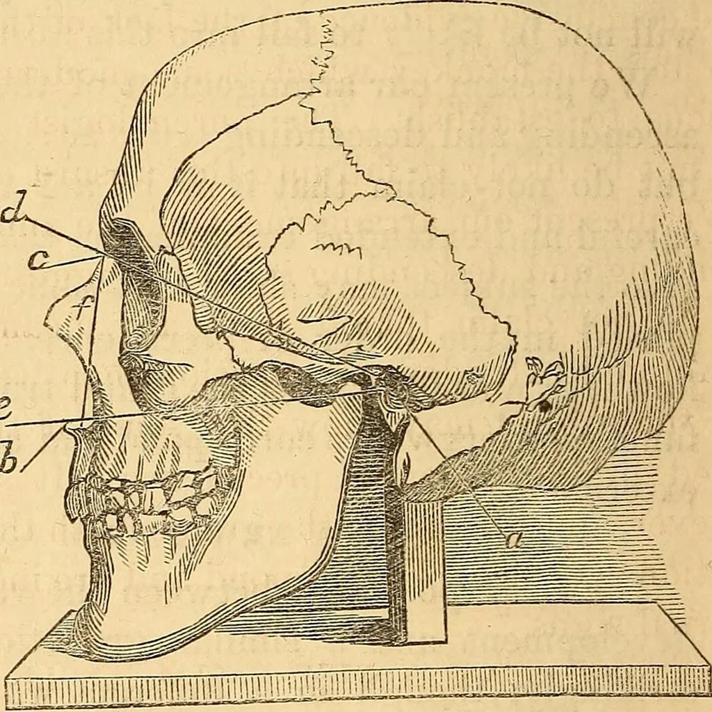 An illustration from New physiognomy, 1867, leaf 603