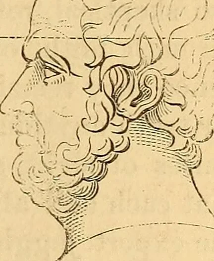 An illustration from New physiognomy, 1867, leaf 608
