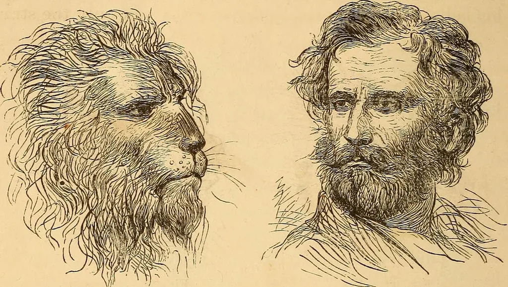 An illustration from New physiognomy, 1867, leaf 623