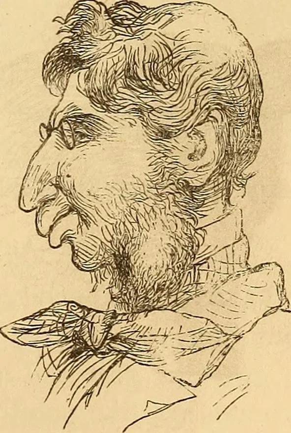 An illustration from New physiognomy, 1867, leaf 624