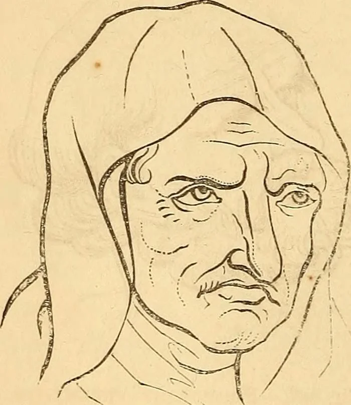 An illustration from New physiognomy, 1867, leaf 651