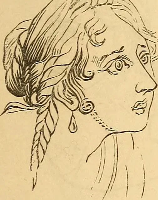 An illustration from New physiognomy, 1867, leaf 654