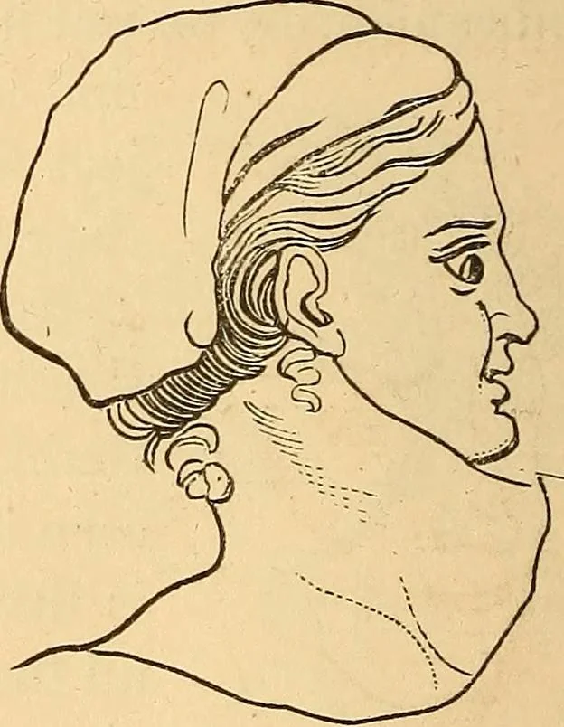 An illustration from New physiognomy, 1867, leaf 655