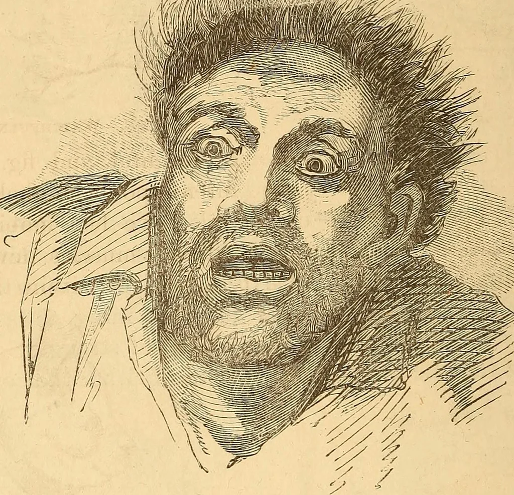 An illustration from New physiognomy, 1867, leaf 657