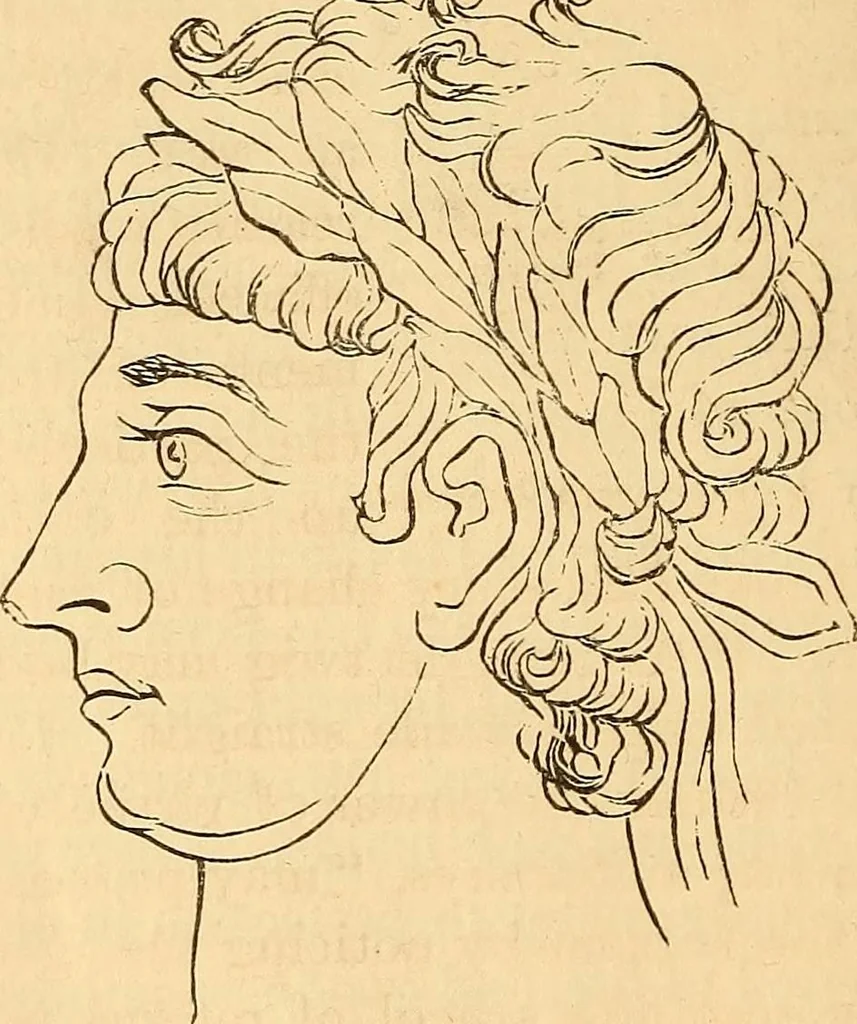 An illustration from New physiognomy, 1867, leaf 667