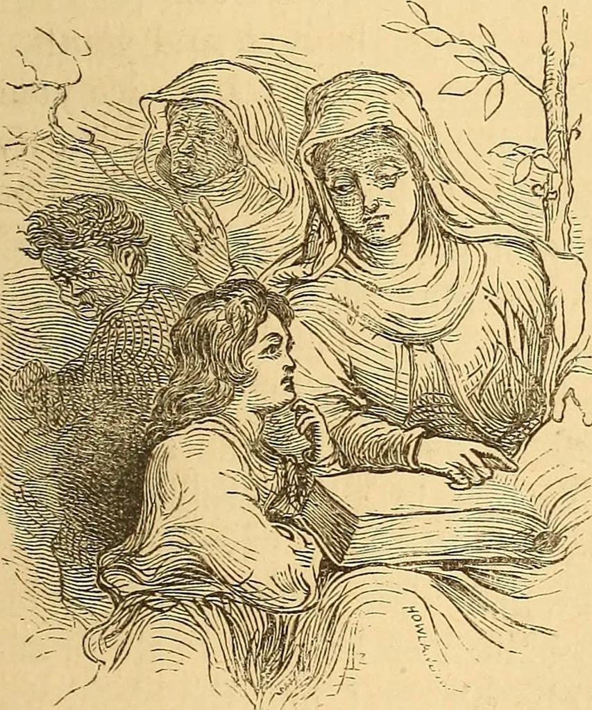 An illustration from New physiognomy, 1867, leaf 668