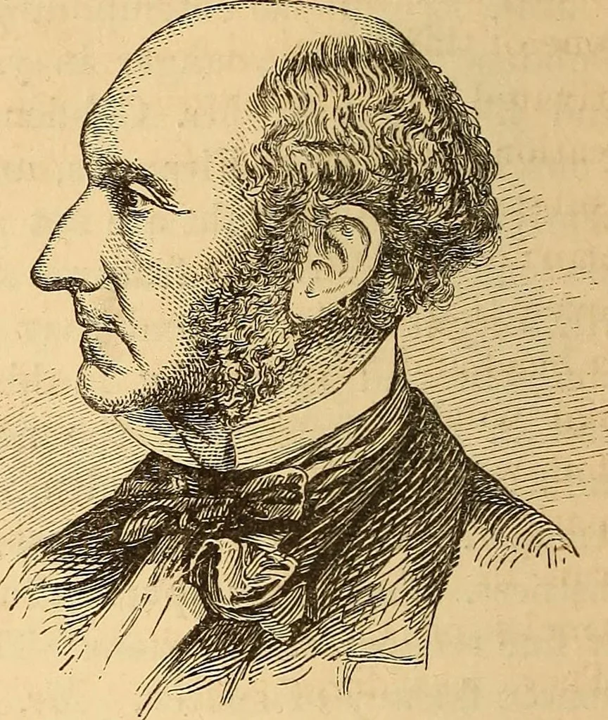 An illustration from New physiognomy, 1867, leaf 687