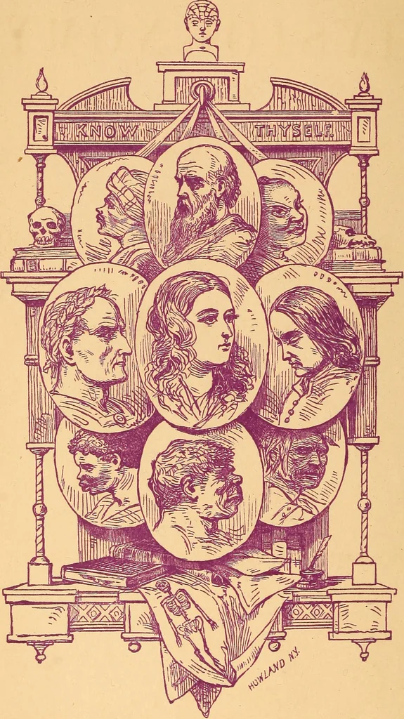 An illustration from New physiognomy, 1867, leaf 7