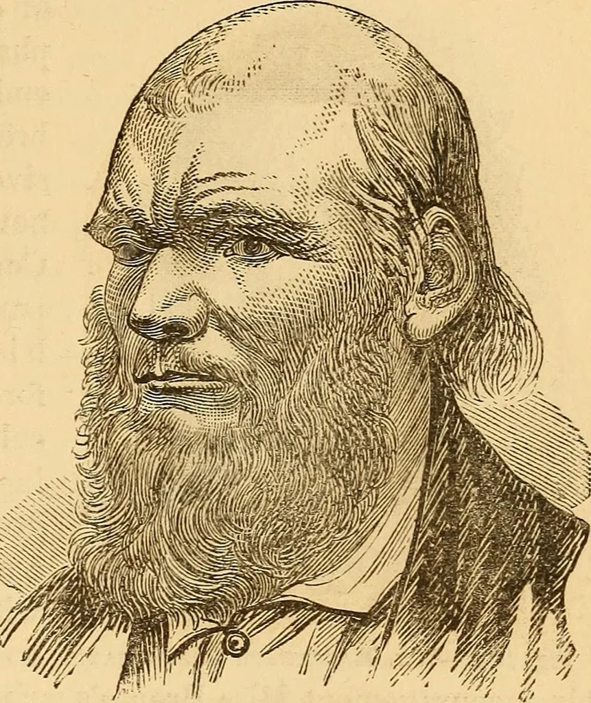 An illustration from New physiognomy, 1867, leaf 700