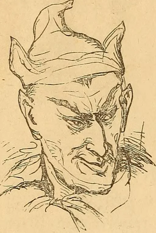 An illustration from New physiognomy, 1867, leaf 741
