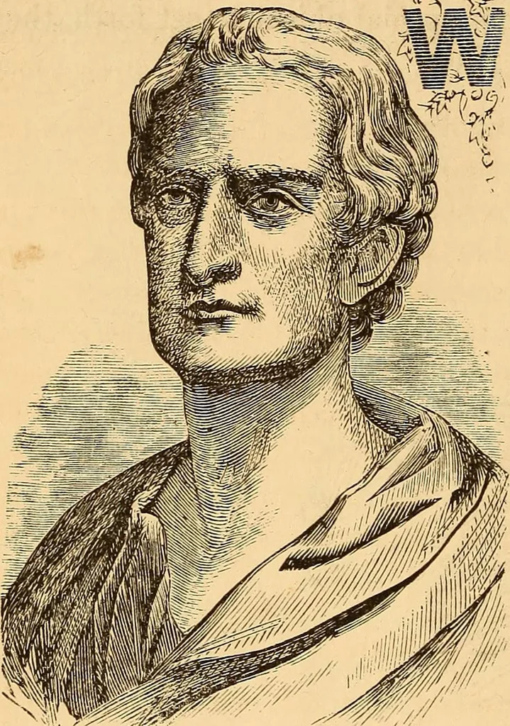 An illustration from New physiognomy, 1867, leaf 87