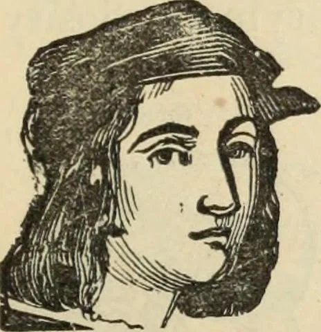 An illustration from New Physiognomy : or signs of character, as manifested through temperament and external forms, and especially in the "the human face divine.", 1889, leaf 144