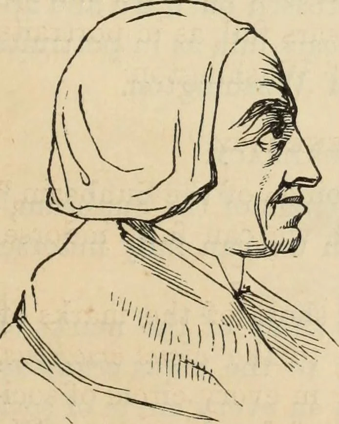 An illustration from New Physiognomy : or signs of character, as manifested through temperament and external forms, and especially in the "the human face divine.", 1889, leaf 172