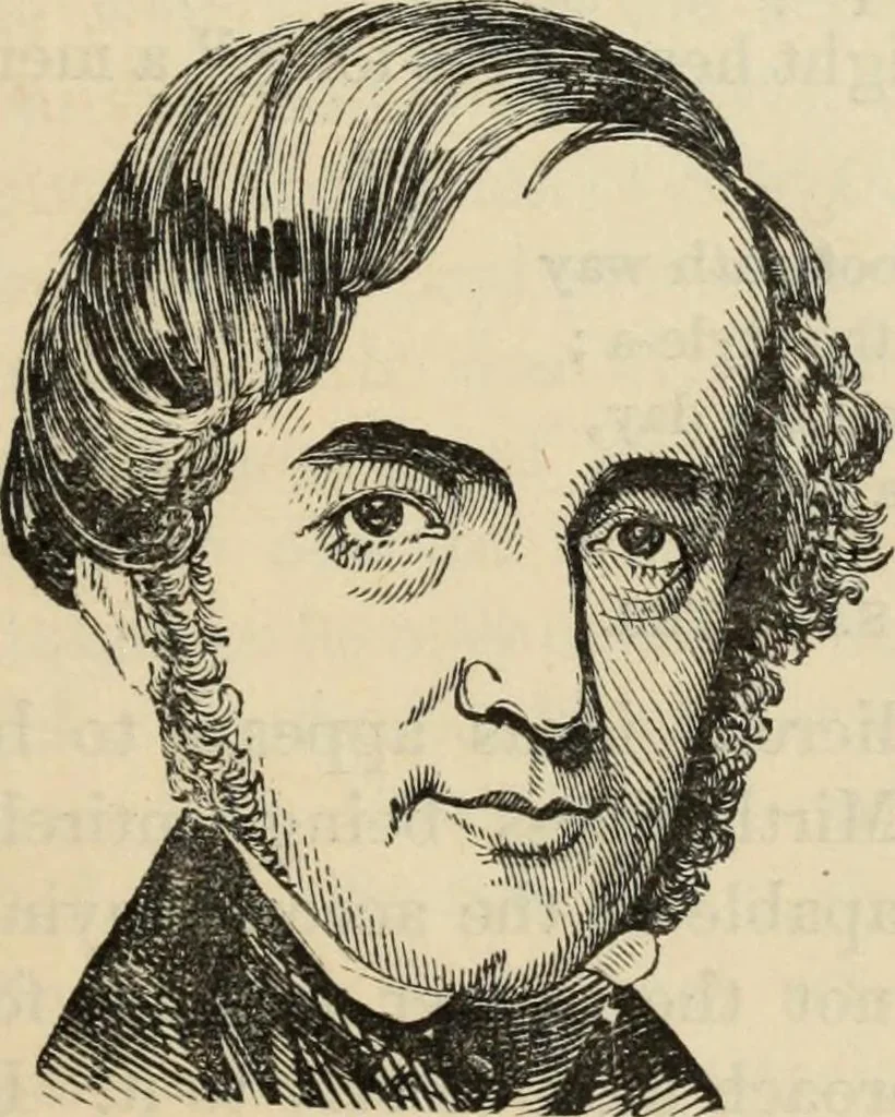 An illustration from New Physiognomy : or signs of character, as manifested through temperament and external forms, and especially in the "the human face divine.", 1889, leaf 184
