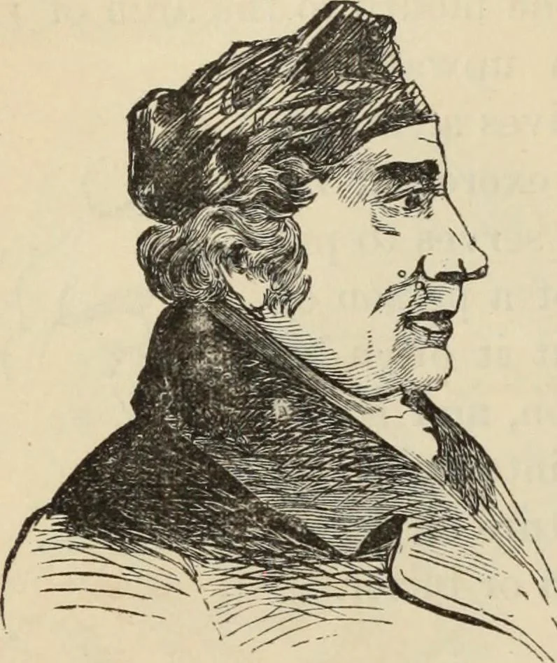 An illustration from New Physiognomy : or signs of character, as manifested through temperament and external forms, and especially in the "the human face divine.", 1889, leaf 187