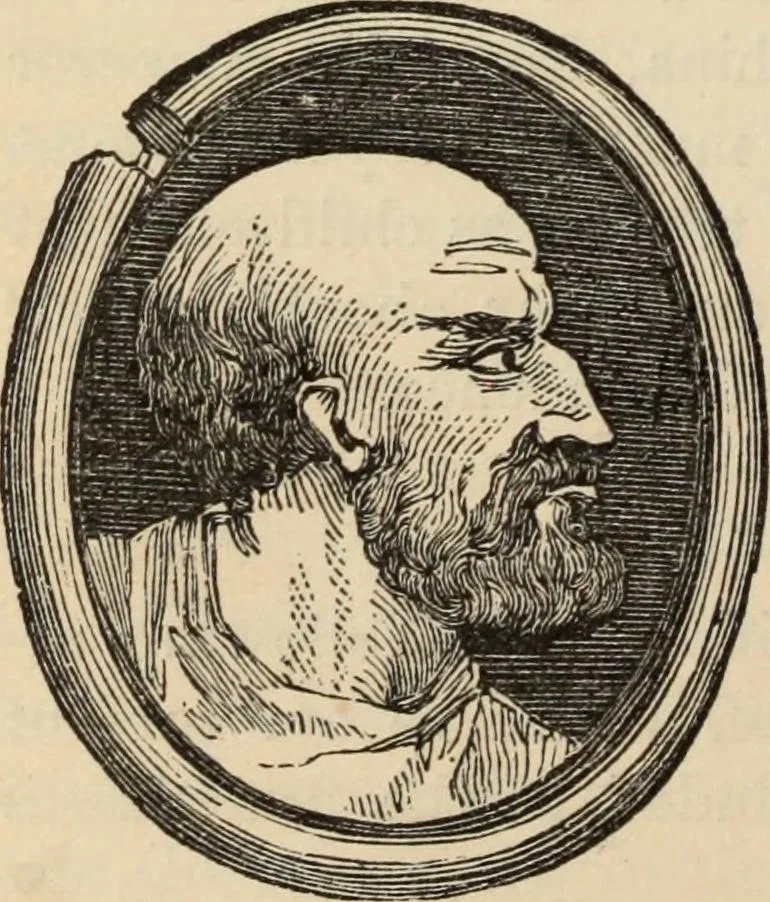 An illustration from New Physiognomy : or signs of character, as manifested through temperament and external forms, and especially in the "the human face divine.", 1889, leaf 199